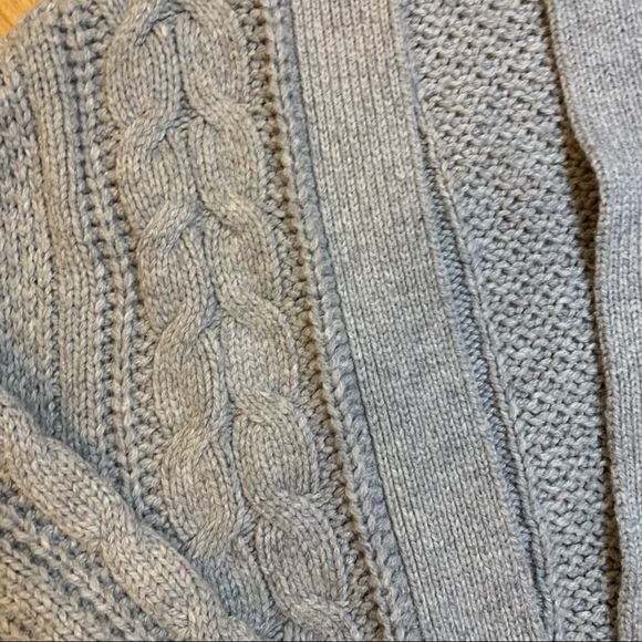 GREY KNIT CARDIGAN - Picture 2 of 3